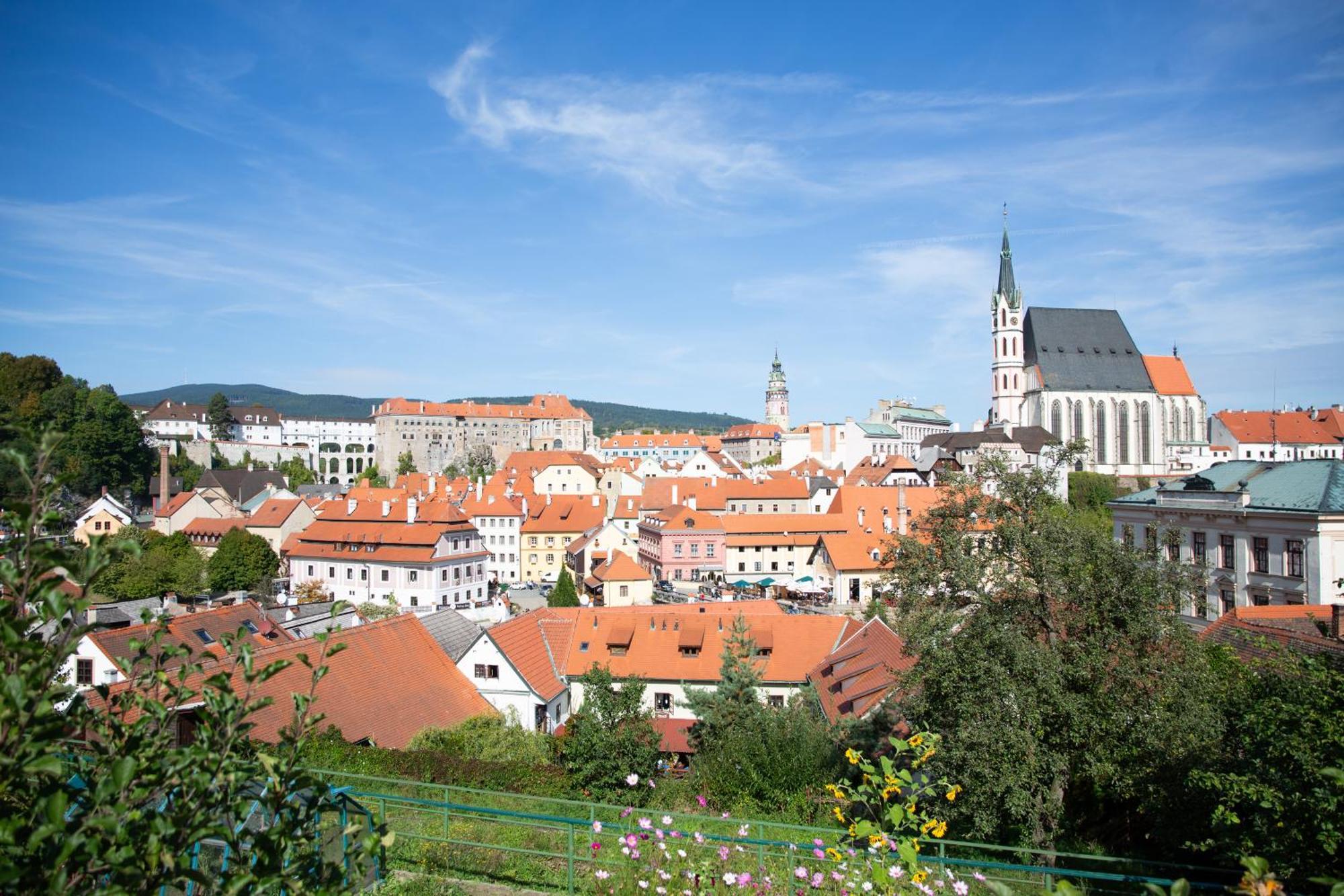 Rezidence Plesivec - Rodinny Apartman S 3 Loznicemi Cesky Krumlov Exterior photo