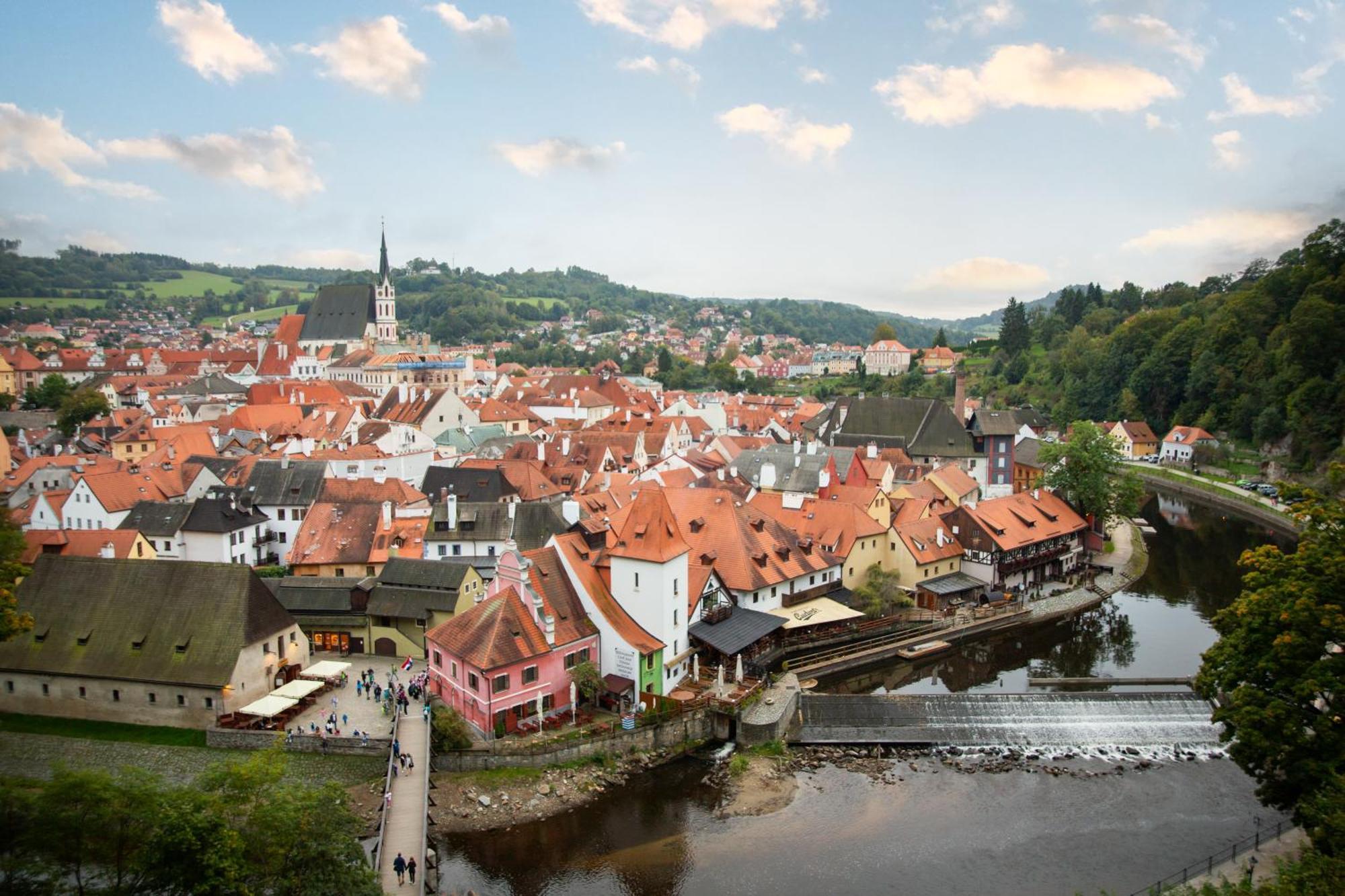 Rezidence Plesivec - Rodinny Apartman S 3 Loznicemi Cesky Krumlov Exterior photo